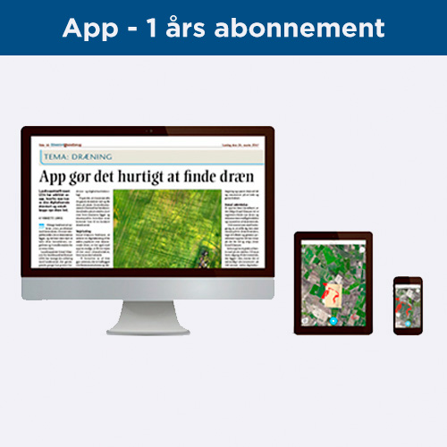 GeoNote app abonnement GEONOTE DRÆN APP