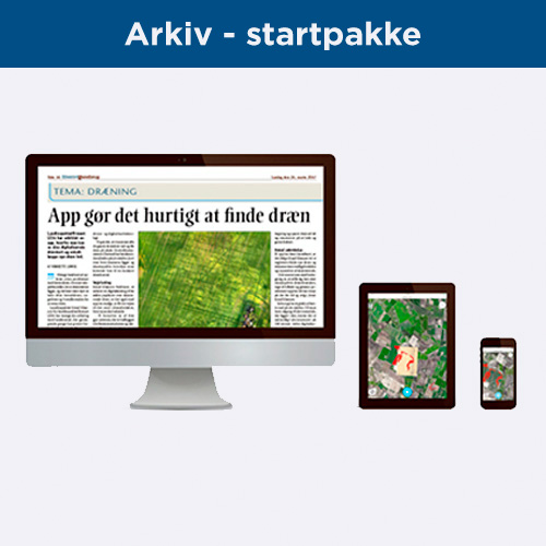 GeoNote arkiv startpakke GEONOTE ARKIV START