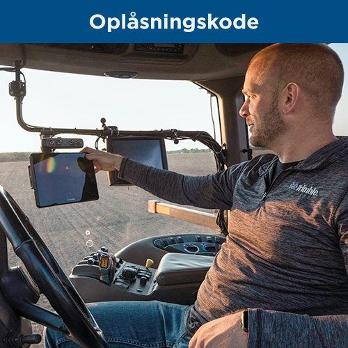 Trimble Serial Rate og TURV Oplåsningskode 96553-11