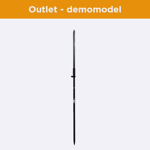 SECO GPS kulfiberstok 2 m. med kabelrende - demomodel 5128-08